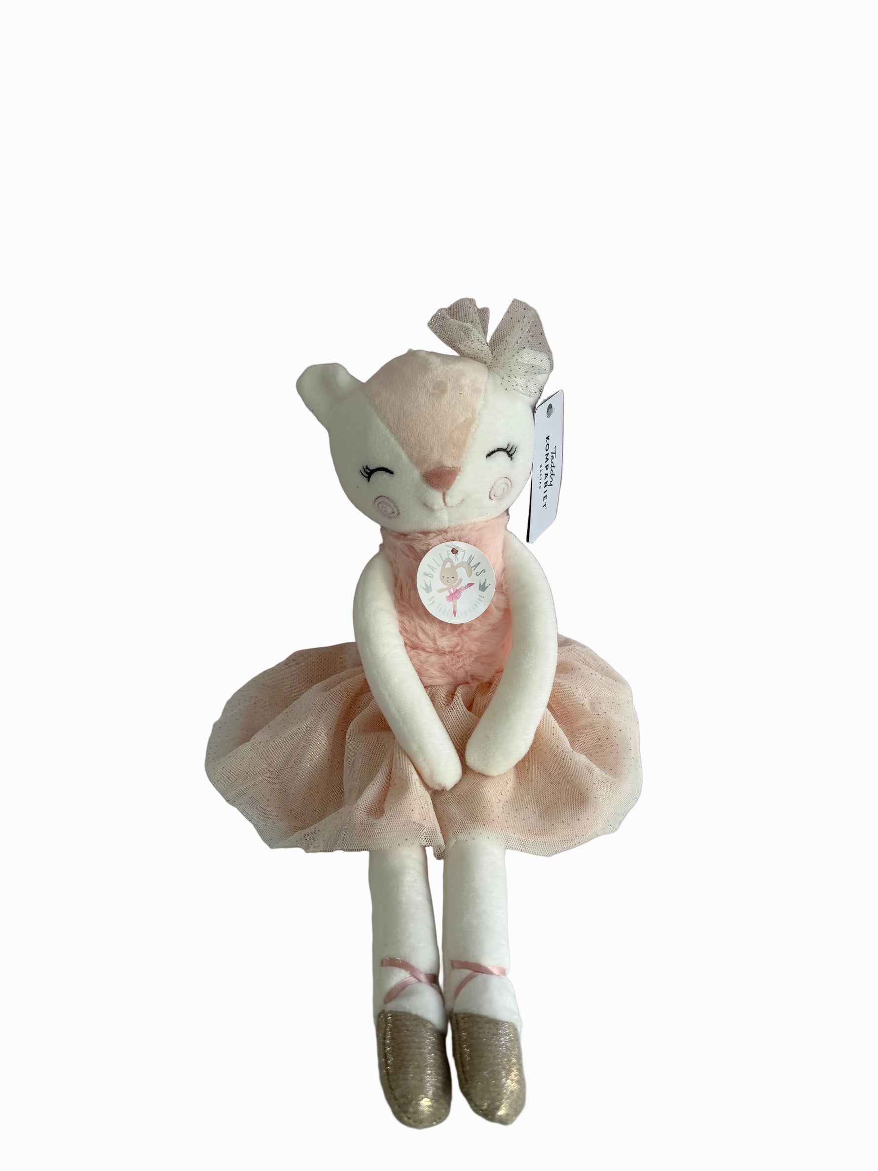 Ballerina cat Celine soft doll 16"