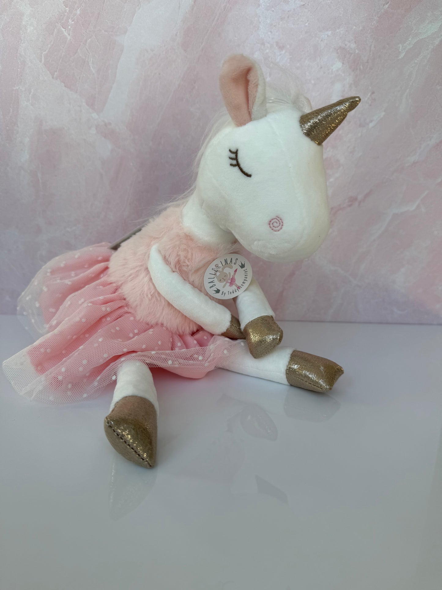 Teddy Kompanie- Ballerina Unicorn, Ella: Ballerina Unicorn, Ella