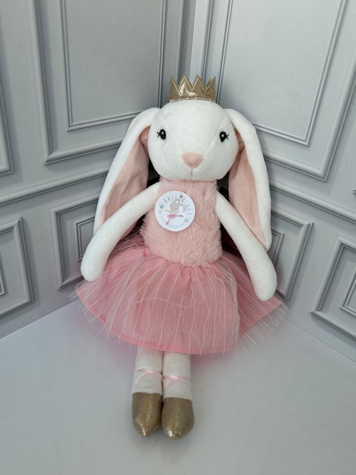 Ballerina Rabbit Soft Doll- Kate, 16" | Teddy Kompaniet