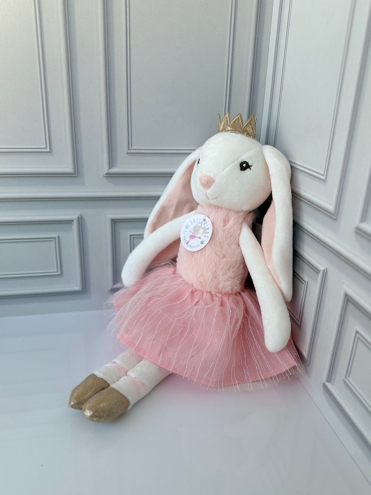 Ballerina Rabbit Soft Doll- Kate, 16" | Teddy Kompaniet