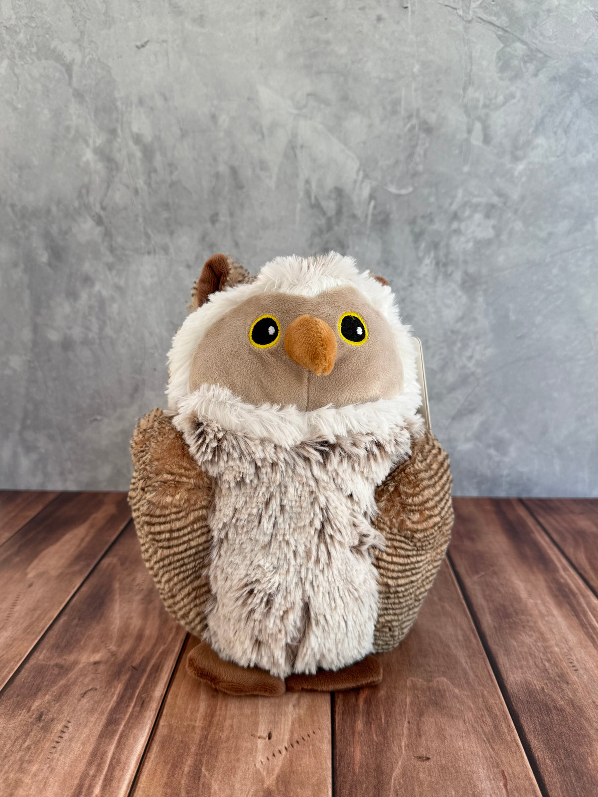 Woodland Owl Weighted Warm/Cold Plush 9" | 1.5 lbs | Warmies®