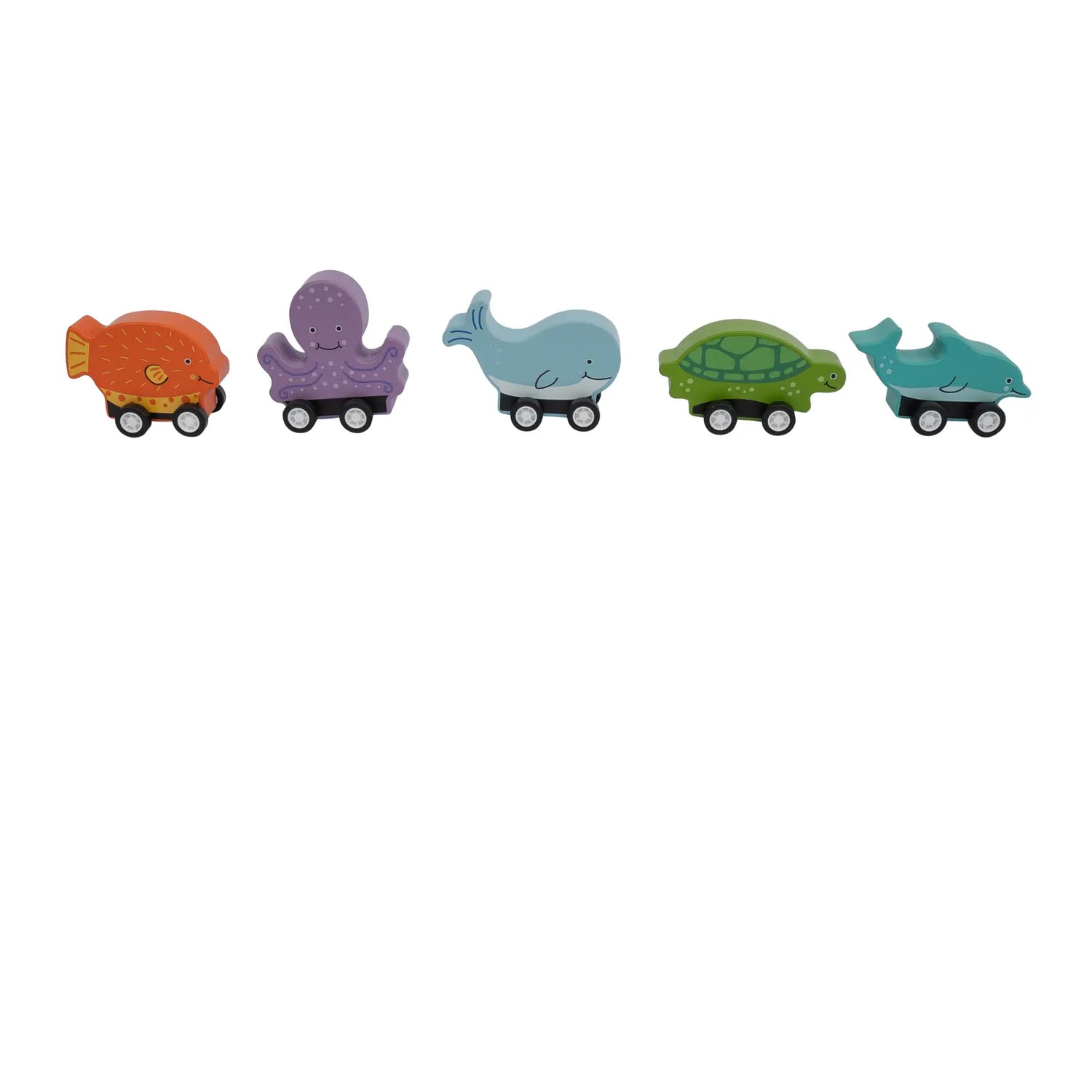 Pull-back Ocean Creature Racers 5 varieties | Jack Rabbit Creations