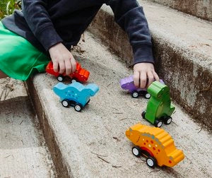 Pull-back Dinosaur Racers 5 varieties | Jack Rabbit Creations