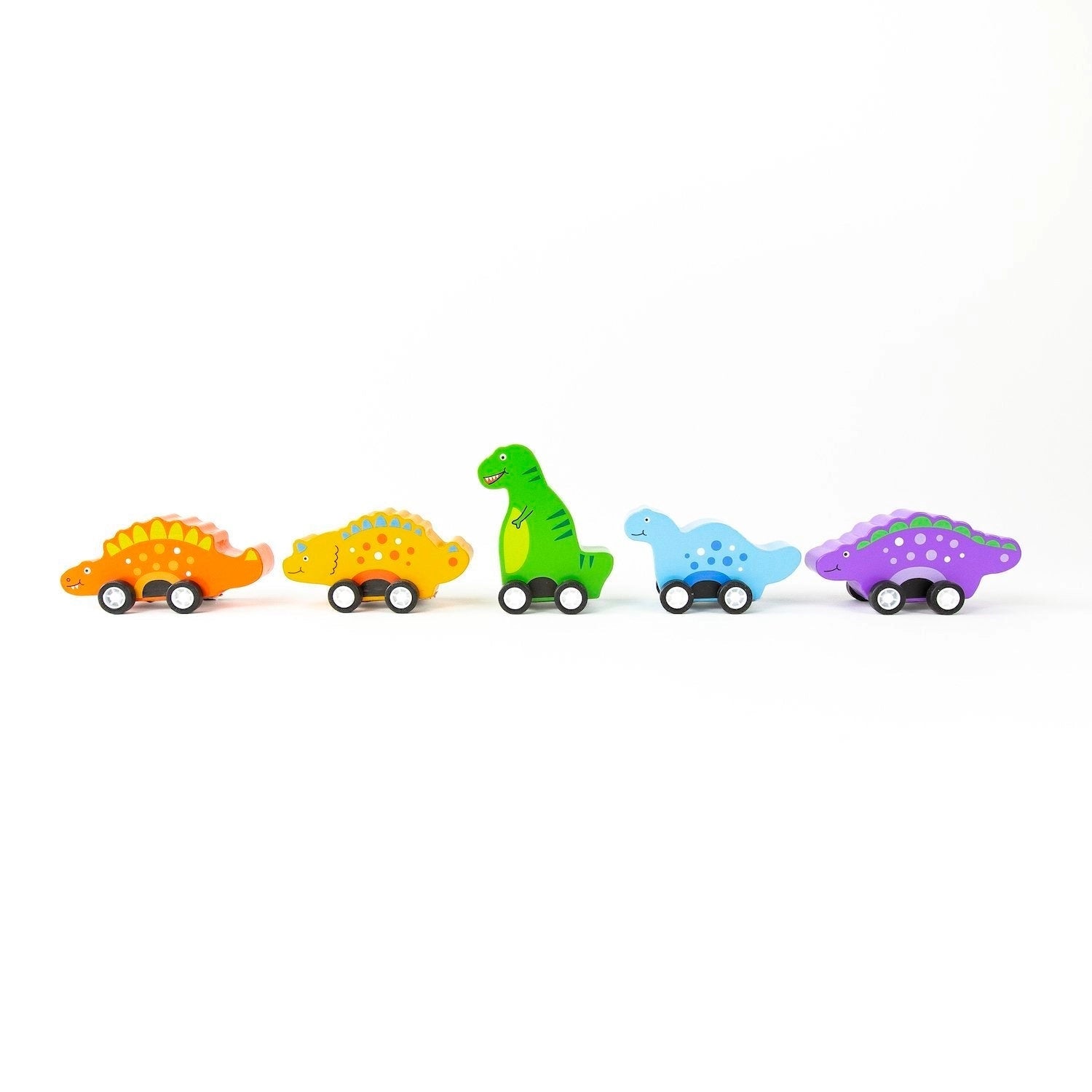 Pull-back Dinosaur Racers 5 varieties | Jack Rabbit Creations