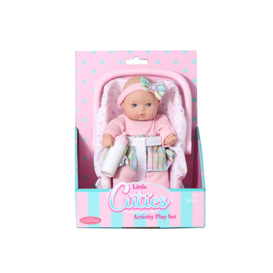 Little Cuties On-the-Go Play Baby Doll Playset | Madame Alexander