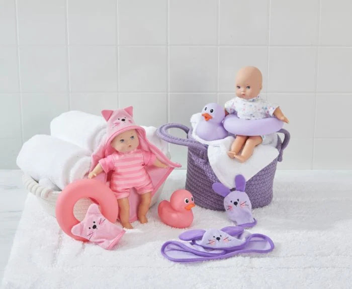 Splash and Play Cuties pink and lavender by Madame Alexander