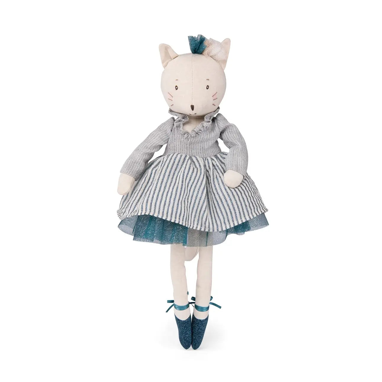 Celestine cat doll box back by Moulin Roty