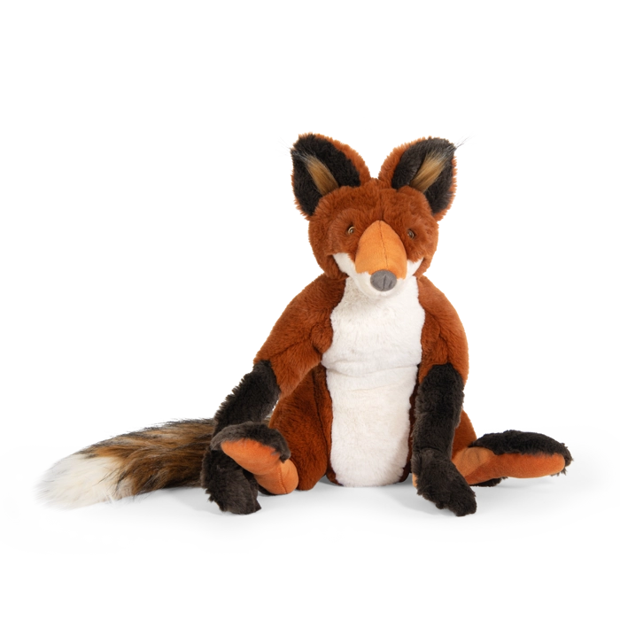 Fox all around the world plush toy by Moulin Roty