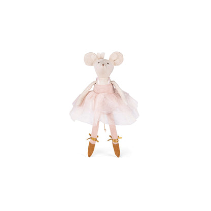Suitcase tutus doll gold dress by Moulin Roty