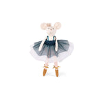 Suitcase tutus doll blue dress by Moulin Roty