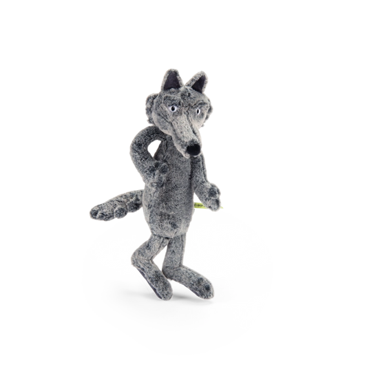 Wolf Ecole des loisirs plush toy by Moulin Roty
