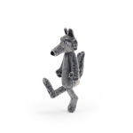 Wolf Ecole des loisirs plush side view by Moulin Roty