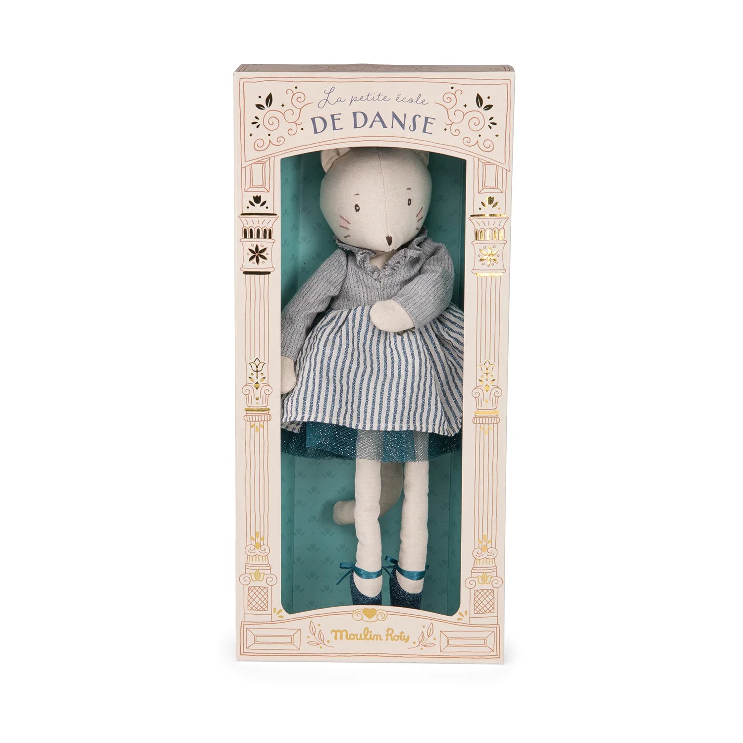 Celestine cat doll ballerina by Moulin Roty