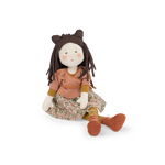 Marjolaine Rosalies doll sitting by Moulin Roty