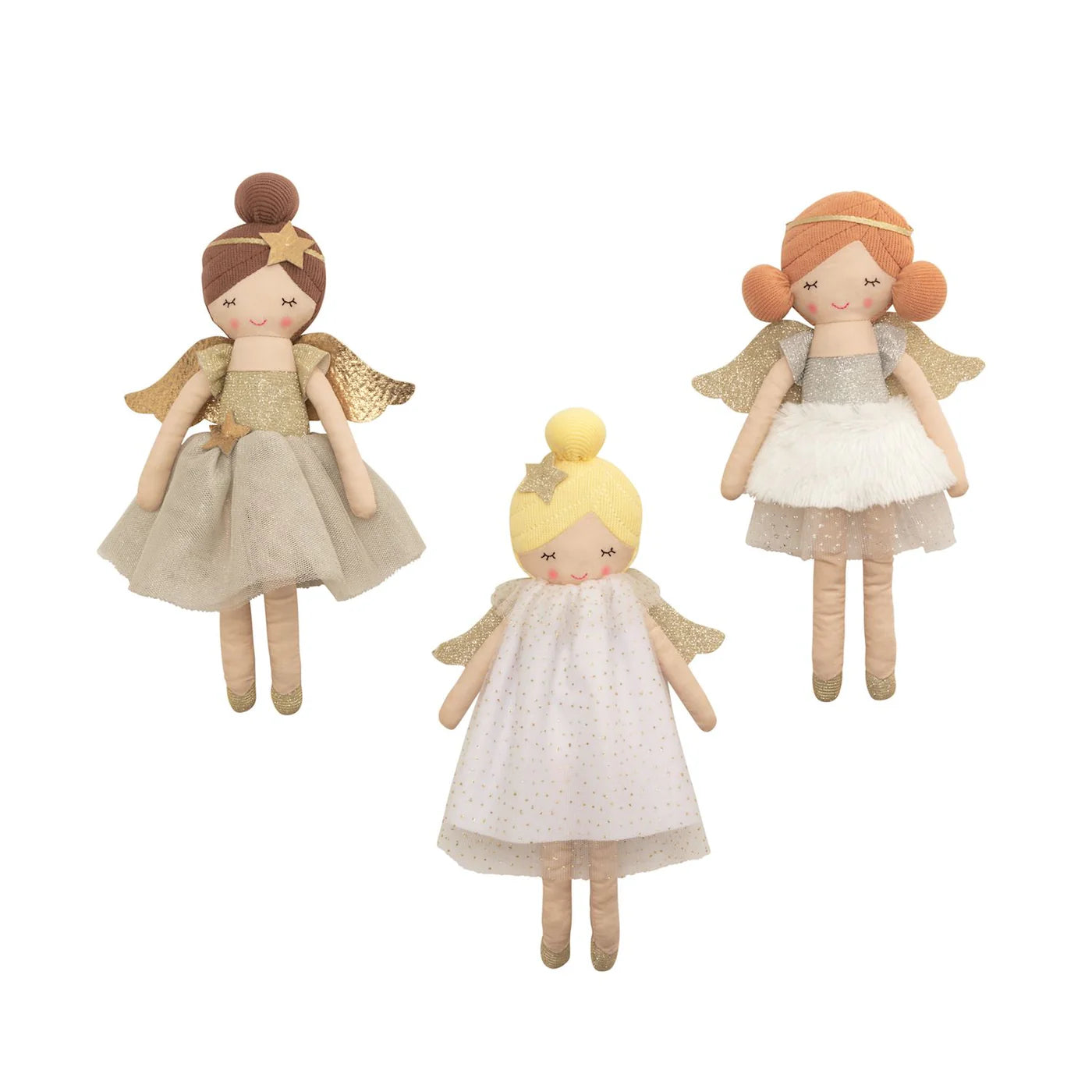 Angel Soft Dolls, 4 Styles 11" | Mud Pie
