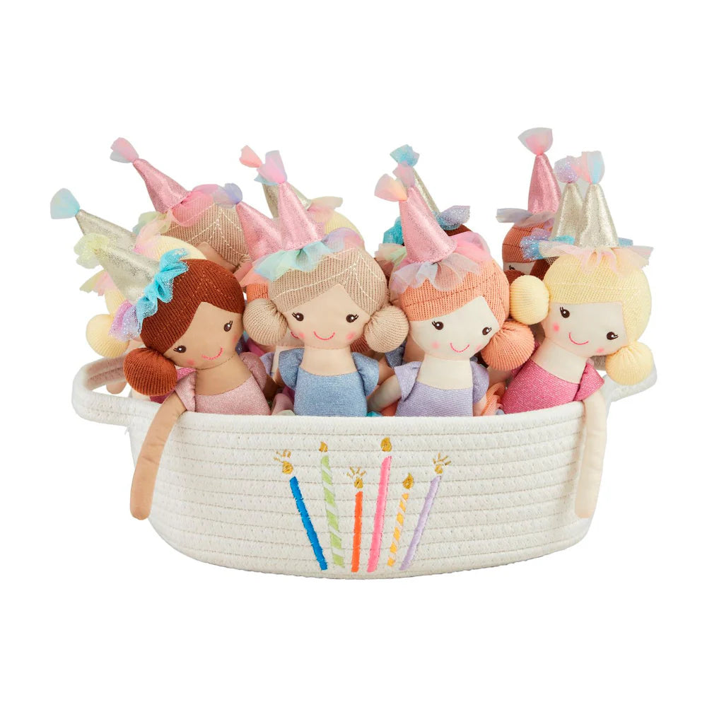 Birthday Besties Soft Dolls, 4 Styles 11" | Mud Pie