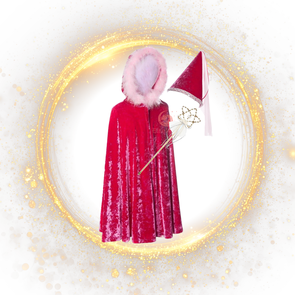 Regal Red Princess Premium Dress-up Set | Ethel & Ivy
