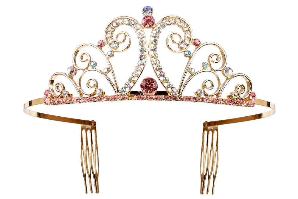 Chapira gold metal crown for kids by Souza