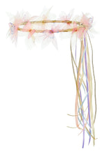 Joanna halo crown with butterflies by Souza