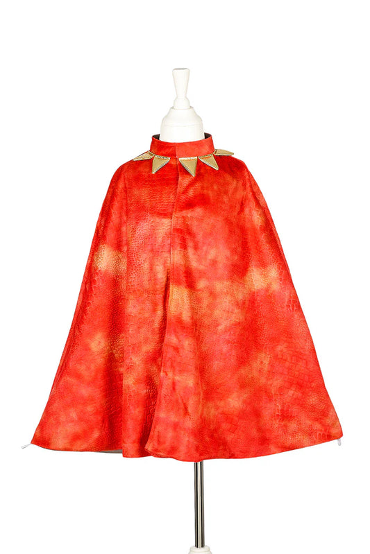 Knight red dragon reversible cape dragon front by Souza