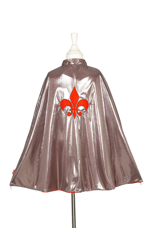 Knight red dragon reversible cape shiny back by Souza