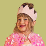 Laurence costume cape on model by Souza
