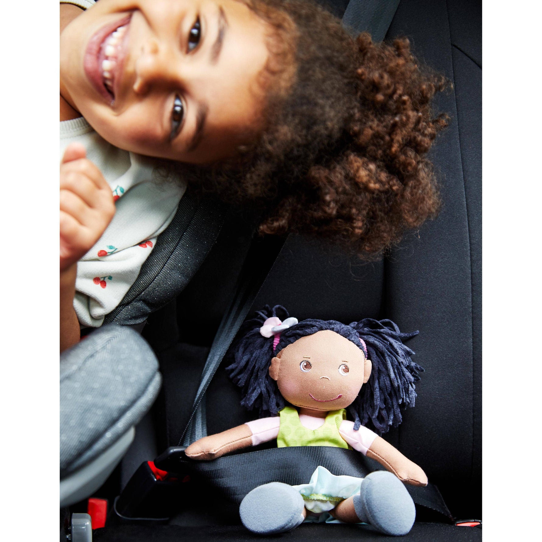 Cari soft doll close-up by HABA USA