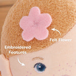 Snug Up Lauren soft doll close-up by HABA USA