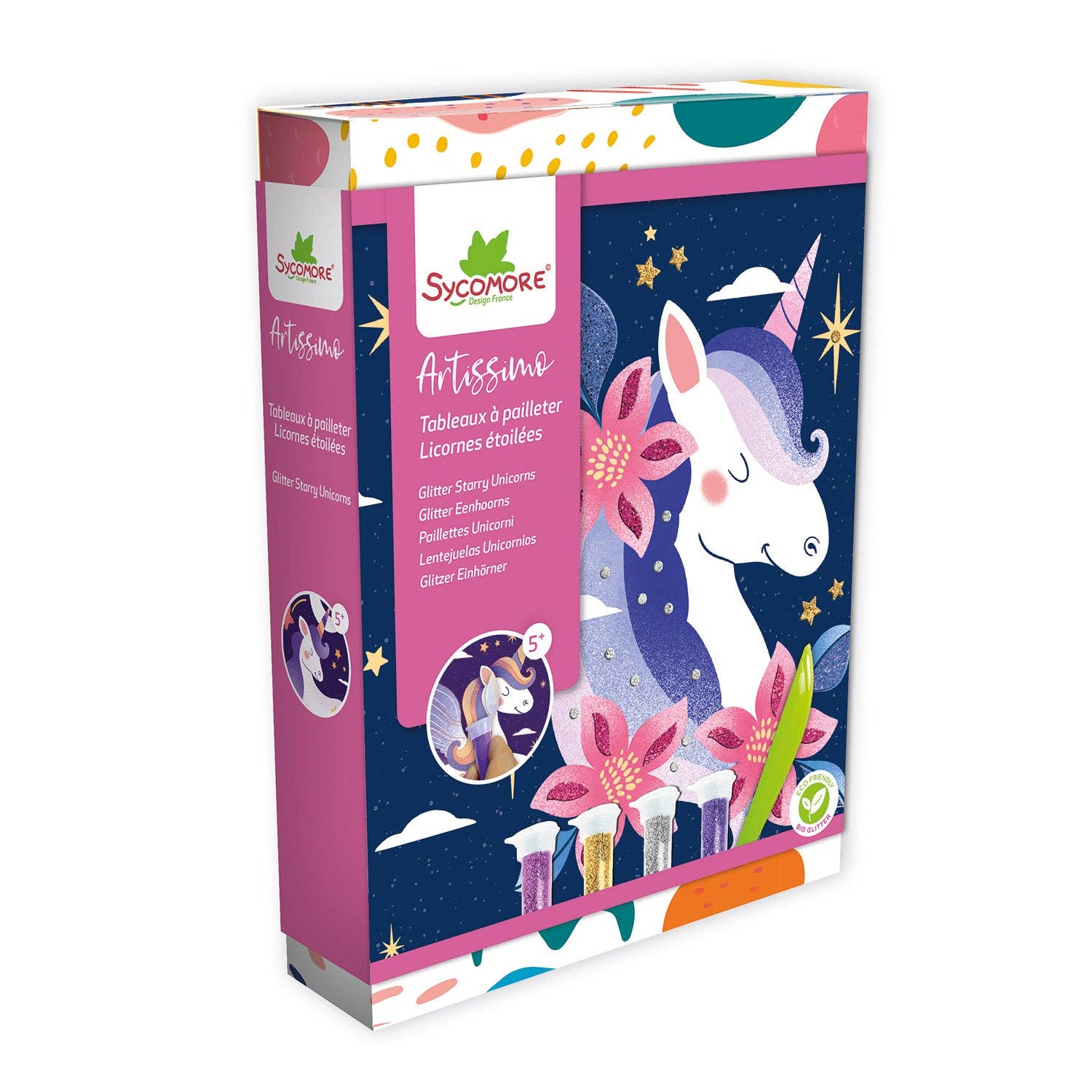 Unicorn Glitter Art Kit | Sycomore