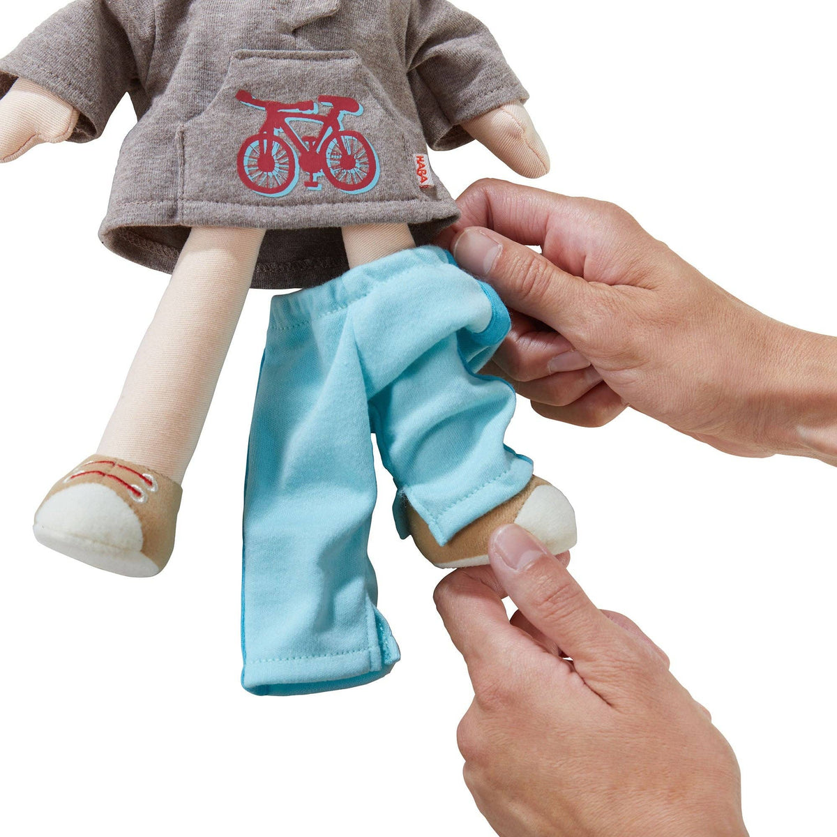 Lian soft doll detail by HABA USA
