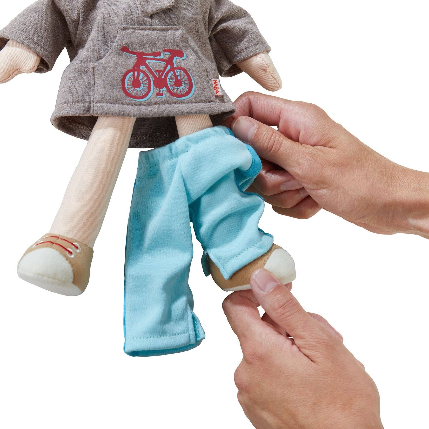 Lian soft doll detail by HABA USA