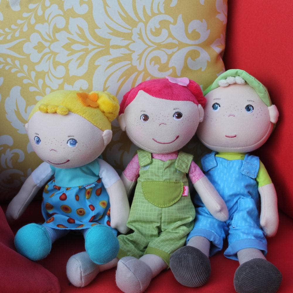 Snug Up Till soft doll close-up by HABA USA