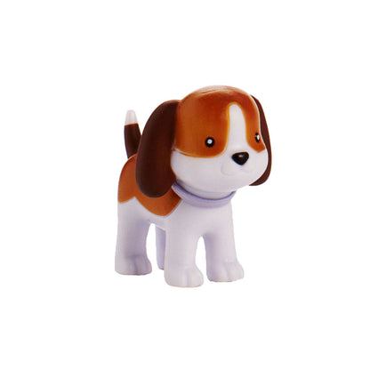 Lottie Dolls Biscuit the Beagle doll side view