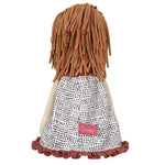 Amber doll sitting by Tikiri Toys