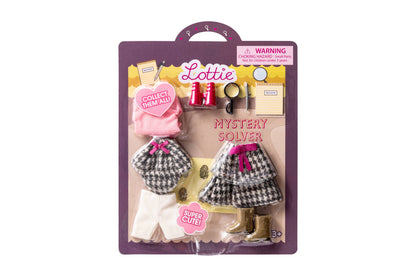 Lottie Dolls - Mystery Solver – Kids Fashion Doll Outfit Set