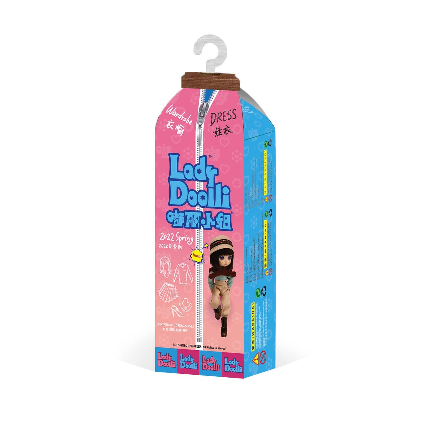 Lady Doolli Dress Up & Play Ball-Jointed Dolls (Blind Box)