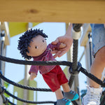 William soft doll outfit detail by HABA USA