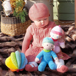 My First Snug Up Luisa baby doll full view by HABA USA