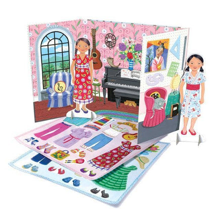 Musician & Artist Paper Doll Set | eeBoo
