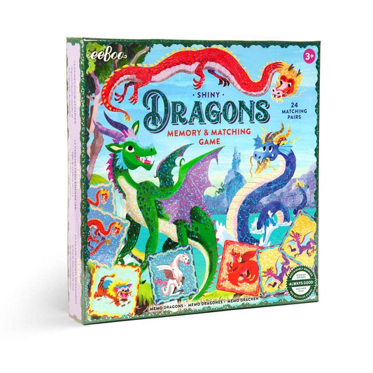 Dragons Shiny Memory & Matching Game | eeBoo