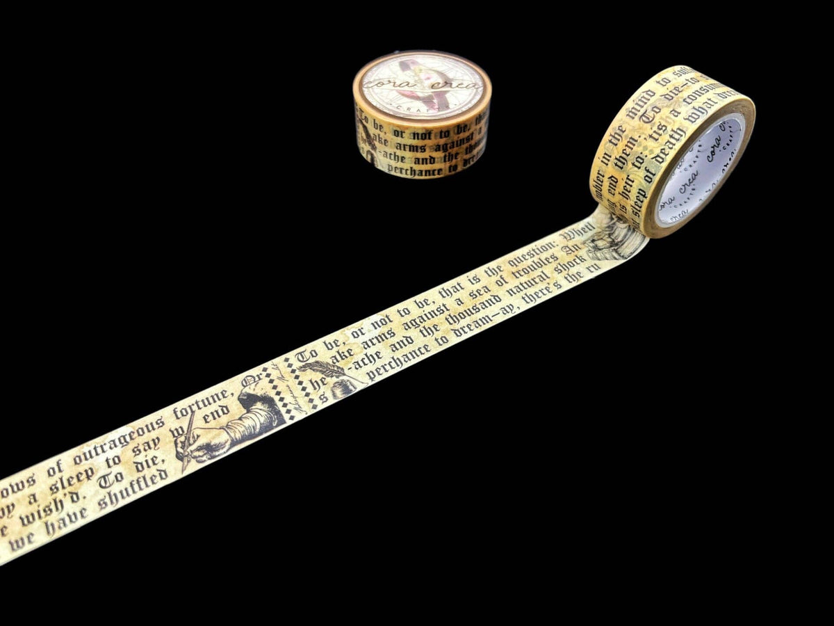 CoraCreaCrafts - Shakespeare Washi Tape