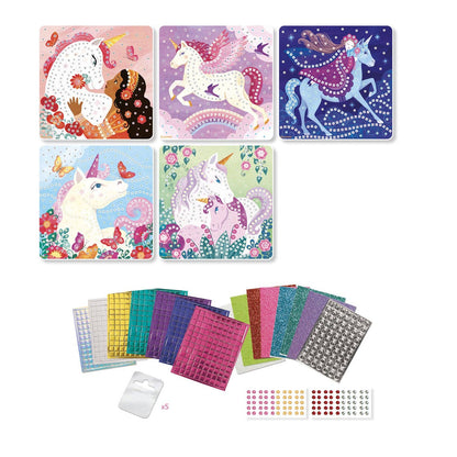 Mosaic Unicoorns Sticker Fun Art Kit | Sycamore