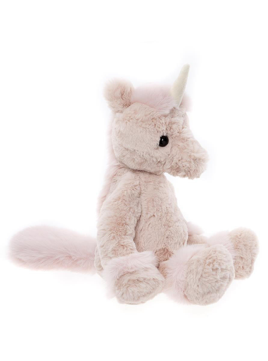 Charlie Bears | Star Unicorn in Ballet Slipper Pink- Collectible