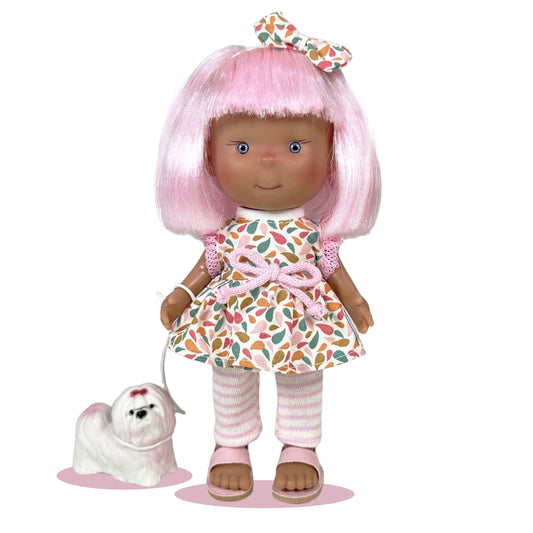 Nines Artesanals d'Onil Dolls | Little Pippa Strawberry Doll | Handmade in Spain