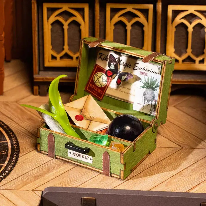 The Magic Study DIY Miniature House Kit | Robotime