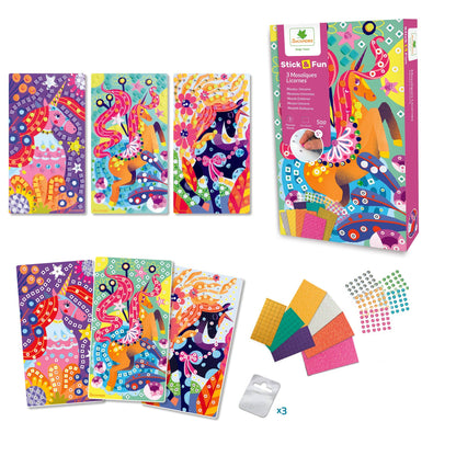 Unicorn Sticker Fun Art Kit | Sycomore