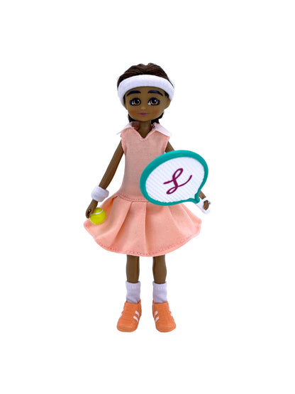 Lottie Dolls - Tennis Club - Kids Fashion Doll Outfit (Ages 4 - 9)