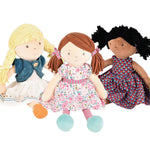 Lily organic doll packaging by Tikiri Toys
