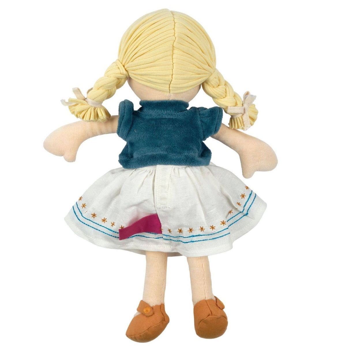 Lily organic doll full view by Tikiri Toys