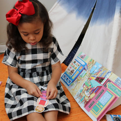 Baker & Painter Paper Doll Set A Day in Paris | eeBoo